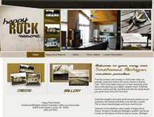 Tablet Screenshot of happyrockresort.com